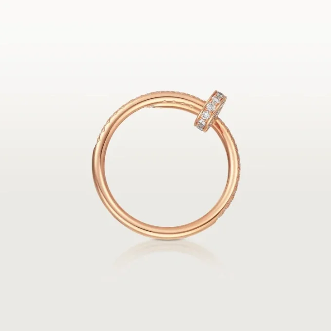 Juste Un Clou-ring – Rosagull, diamanter – Cartier