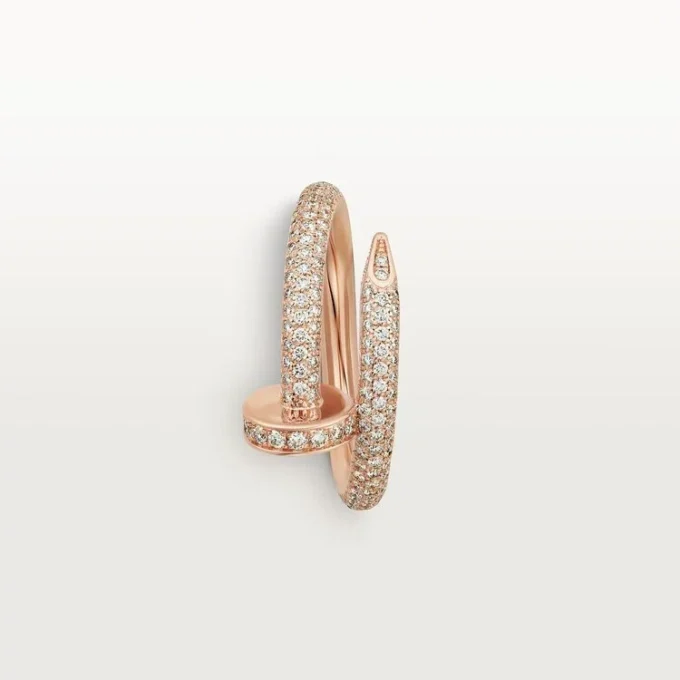 Juste Un Clou-ring – Rosagull, diamanter – Cartier