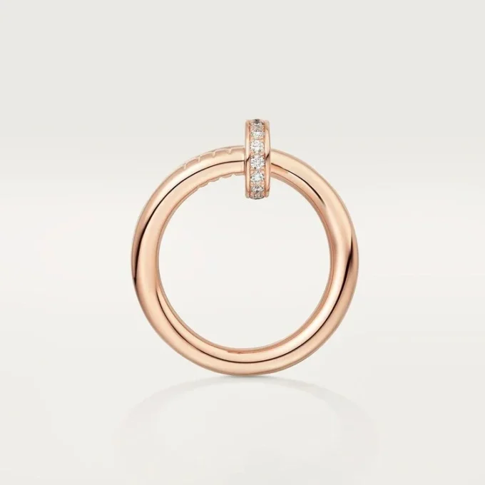 Juste Un Clou-ring – Rosagull, diamanter – Cartier