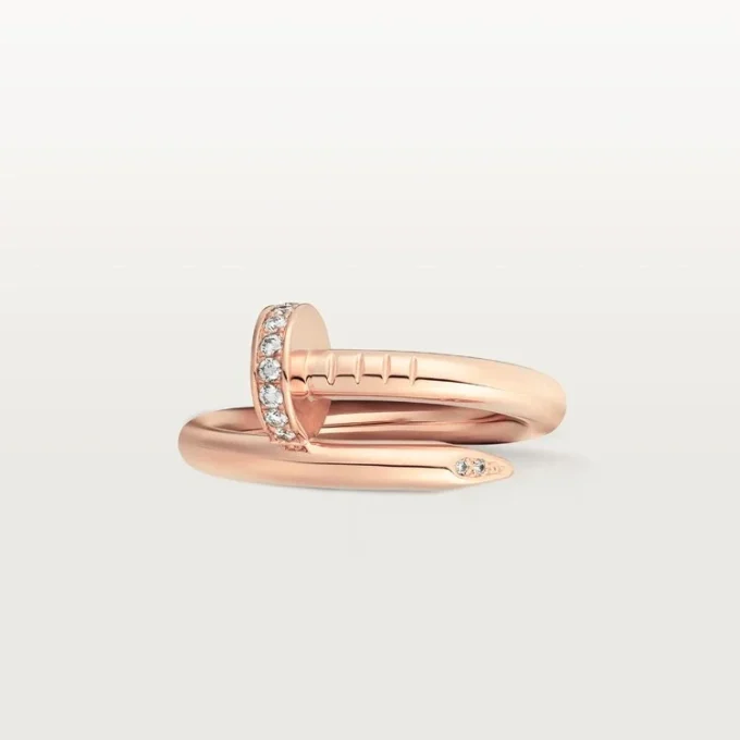 Juste Un Clou-ring – Rosagull, diamanter – Cartier
