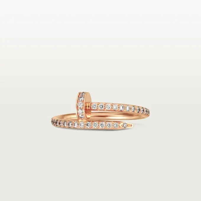 Juste Un Clou-ring – Rosagull, diamanter – Cartier