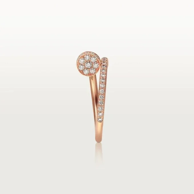 Juste Un Clou-ring – Rosagull, diamanter – Cartier
