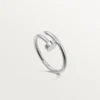 Juste Un Clou-ring Sm – hvitt gull – Cartier
