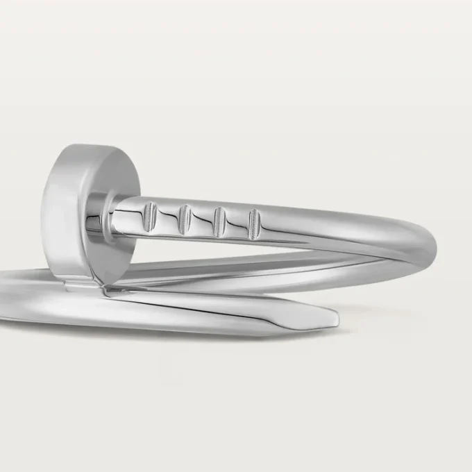 Juste Un Clou-ring Sm – hvitt gull – Cartier