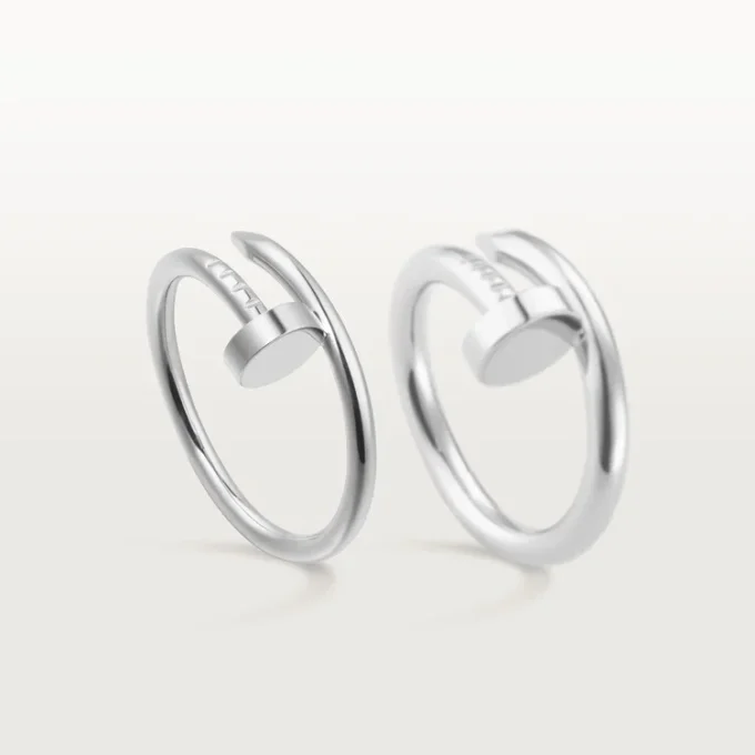 Juste Un Clou-ring Sm – hvitt gull – Cartier