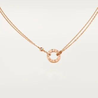 Kjærlighetshalskjede, 2 diamanter – Rosegull, Diamanter – Cartier Kjærlighetshalskjede, 2 diamanter – Rosegull, Diamanter – Cartier