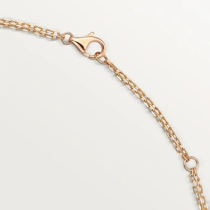 Kjærlighetshalskjede, 2 diamanter – Rosegull, Diamanter – Cartier