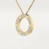Kjærlighetskjede, diamantbelagt – gult gull, diamanter – Cartier