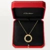 Kjærlighetskjede, diamantbelagt – gult gull, diamanter – Cartier