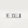 Kjærlighetsring, 3 diamanter – hvitt gull, diamanter – Cartier