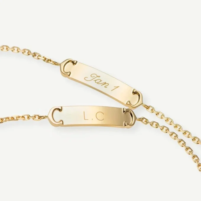 Kjede-armbånd – gult gull – Cartier