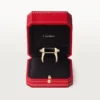 Les Berlingots De Cartier-ring, delvis pavé