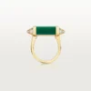 Les Berlingots De Cartier-ring, delvis pavé