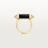 Les Berlingots De Cartier-ring, delvis pavé