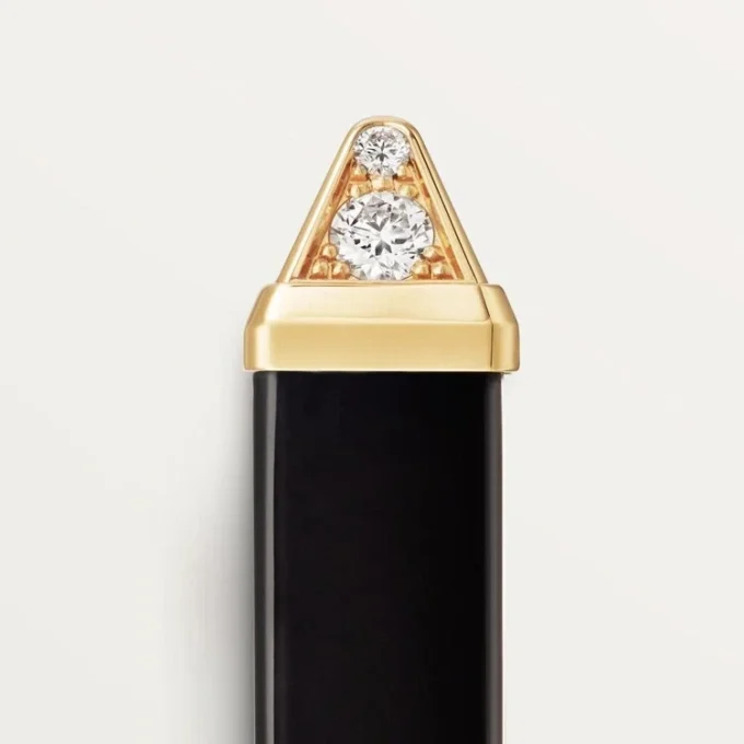 Les Berlingots De Cartier-ring, delvis pavé