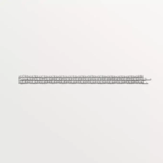 Lignes Essentielles-armbånd, briljantslipte diamanter