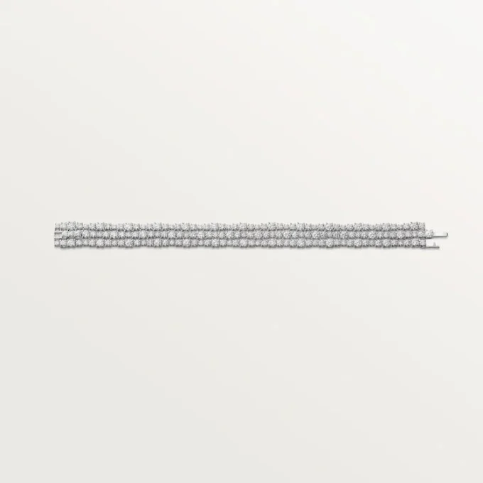 Lignes Essentielles-armbånd, briljantslipte diamanter