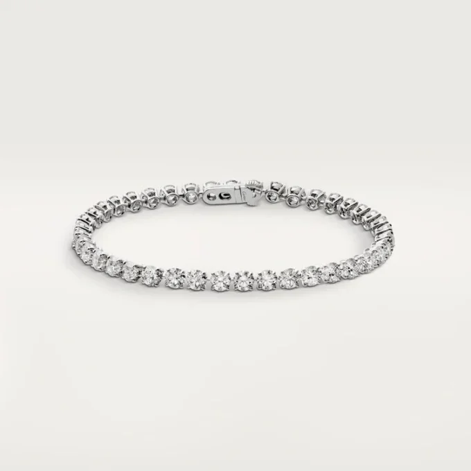 Lignes Essentielles-armbånd, briljantslipte diamanter
