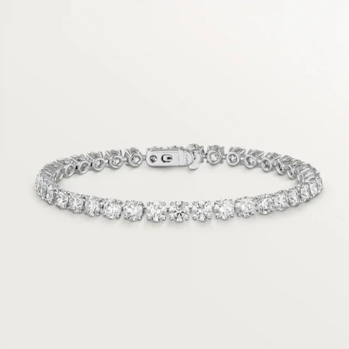Lignes Essentielles-armbånd, briljantslipte diamanter
