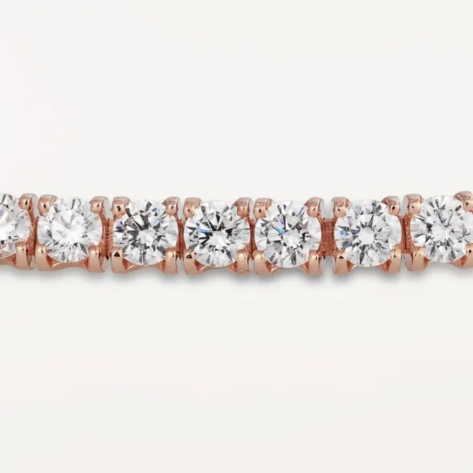 Lignes Essentielles-armbånd, briljantslipte diamanter