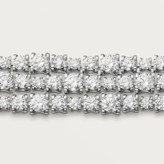 Lignes Essentielles-armbånd, briljantslipte diamanter