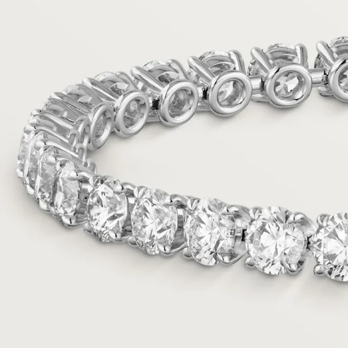Lignes Essentielles-armbånd, briljantslipte diamanter
