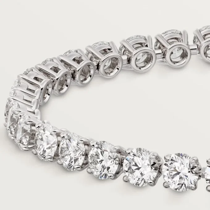 Lignes Essentielles-armbånd, briljantslipte diamanter