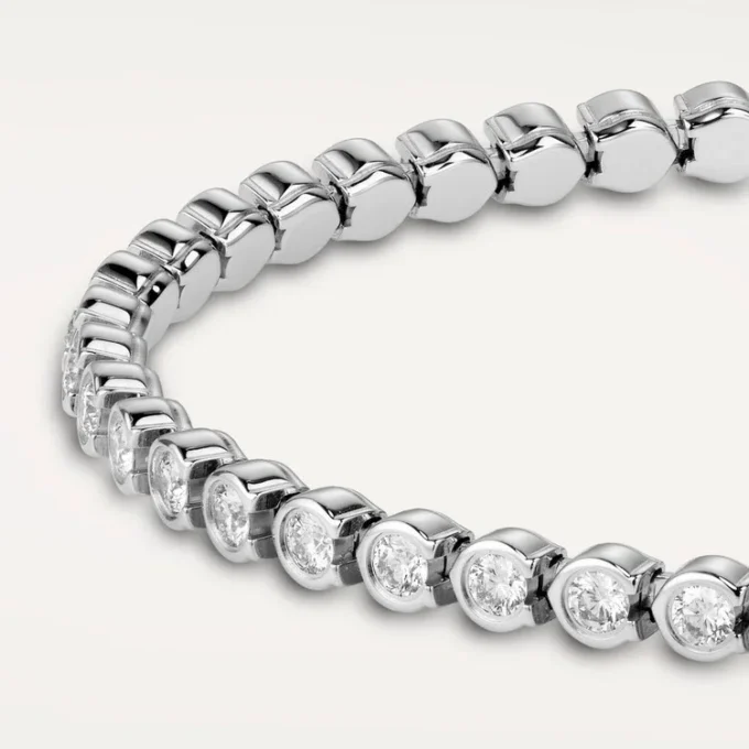 Lignes Essentielles-armbånd, briljantslipte diamanter