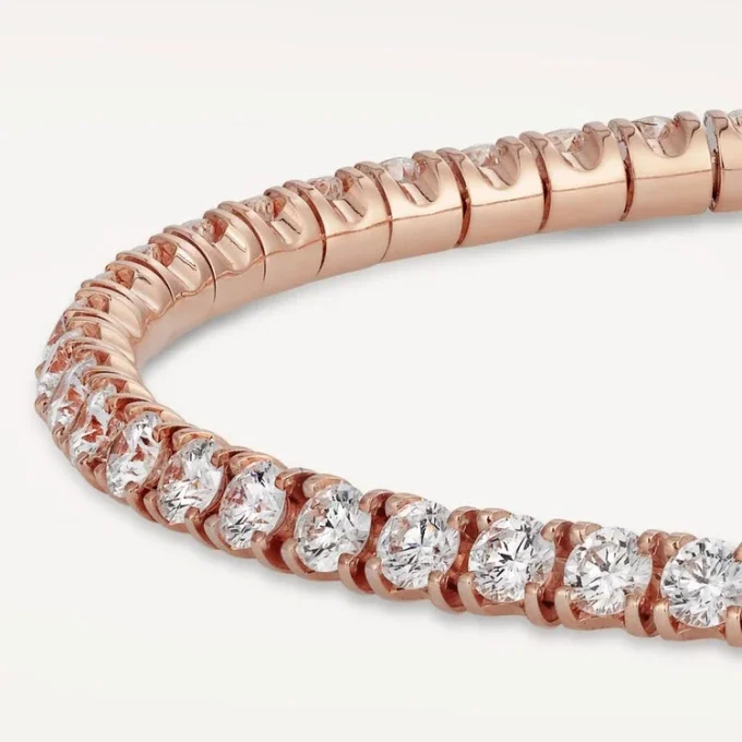 Lignes Essentielles-armbånd, briljantslipte diamanter