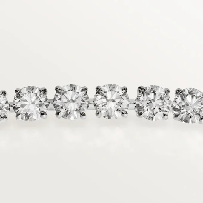 Lignes Essentielles-armbånd, briljantslipte diamanter