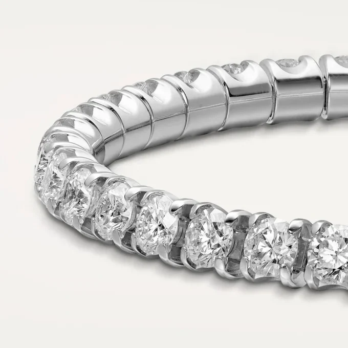 Lignes Essentielles-armbånd, briljantslipte diamanter