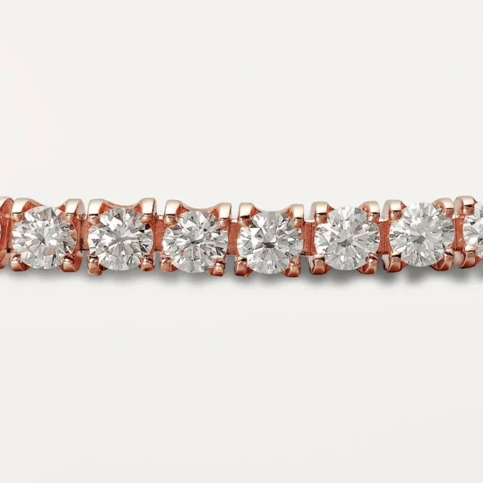 Lignes Essentielles-armbånd, briljantslipte diamanter