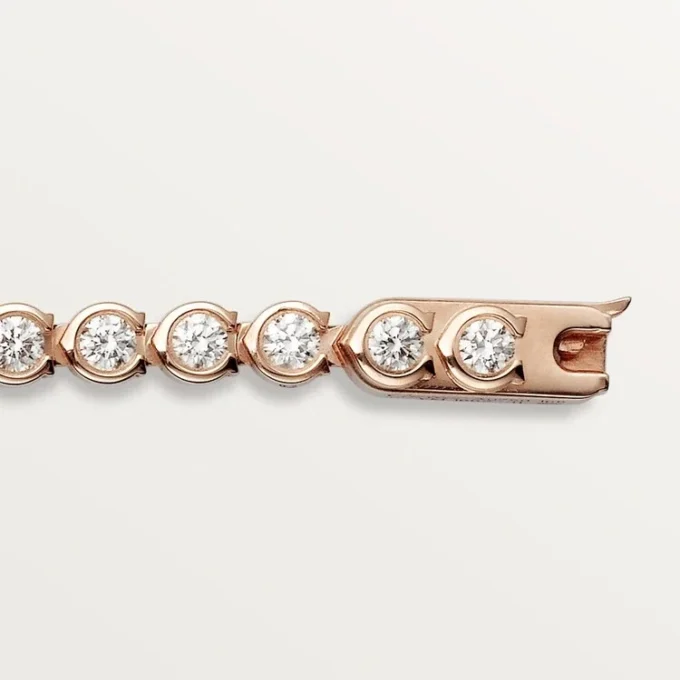 Lignes Essentielles-armbånd, briljantslipte diamanter