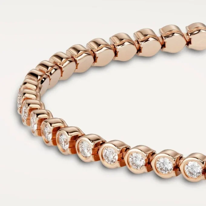 Lignes Essentielles-armbånd, briljantslipte diamanter