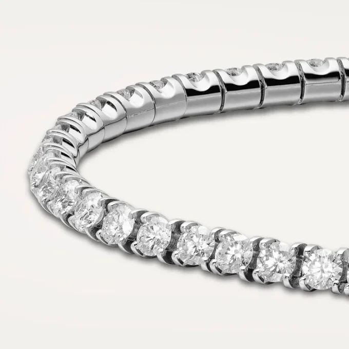 Lignes Essentielles-armbånd, briljantslipte diamanter