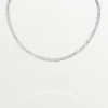 Lignes Essentielles-halskjede, briljantslipte diamanter