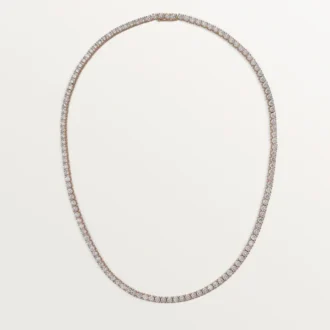 Lignes Essentielles-halskjede, briljantslipte diamanter