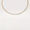 Lignes Essentielles-halskjede, briljantslipte diamanter