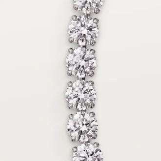 Lignes Essentielles-halskjede, briljantslipte diamanter