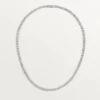 Lignes Essentielles-halskjede, briljantslipte diamanter