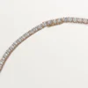Lignes Essentielles-halskjede, briljantslipte diamanter