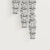 Lignes Essentielles øreringer, briljantslipte diamanter