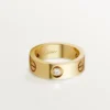 Love 3 diamantring – gult gull, klassisk modell | Cartier Us