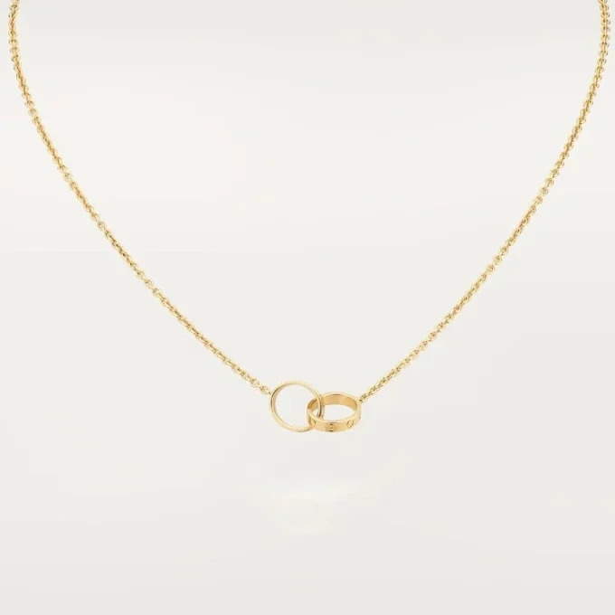 Love-anheng og kjedehalskjede i gult gull | Cartier Us