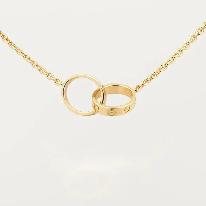Love-anheng og kjedehalskjede i gult gull | Cartier Us