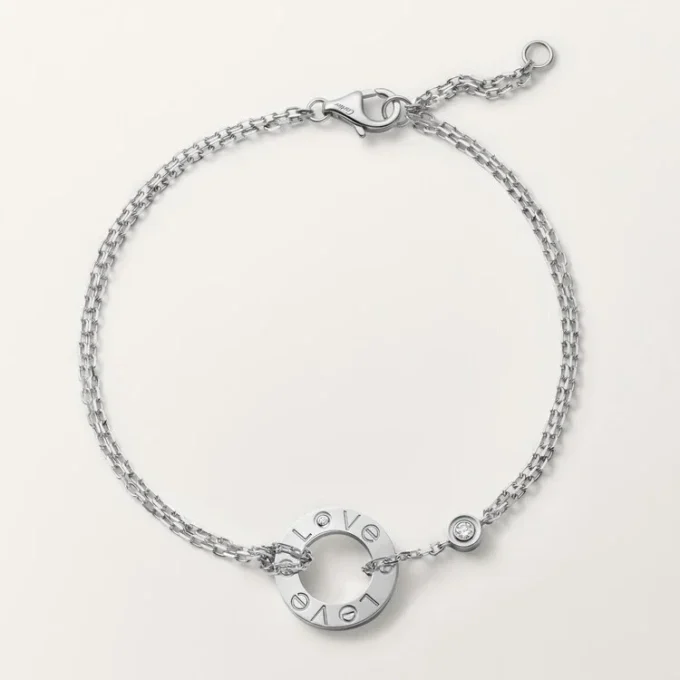 Love-armbånd – hvitt gull, diamanter – Cartier