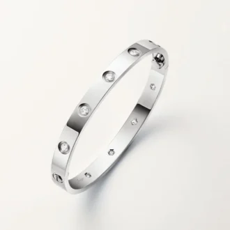love armbnd klassisk modell 10 diamanter 2 2 330x330 - Love-armb&aring;nd, klassisk modell, 10 diamanter