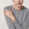 Love-armbånd, klassisk modell, 10 diamanter