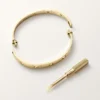 Love-armbånd, klassisk modell, 10 diamanter