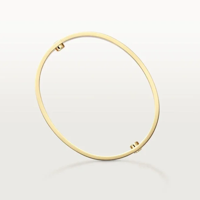 Love-armbånd, klassisk modell, 10 diamanter